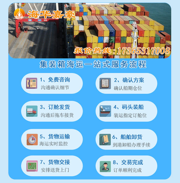 上海集装箱国内海运公司