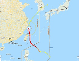 台风“米娜”来了，台湾和江浙沪受影响！十一前后海运集装箱请注意！